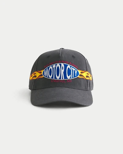 Motor City Graphic Baseball Hat