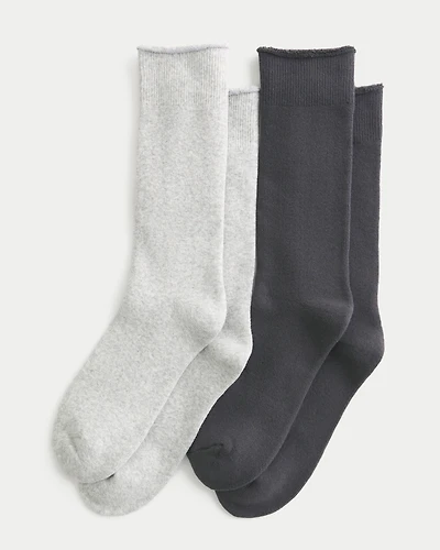 Roll Top Socks 2-Pack