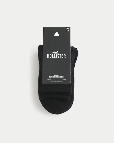 Quarter Crew Socks 4-Pack