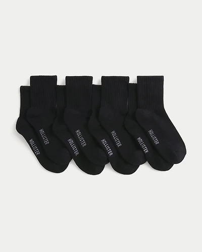Quarter Crew Socks 4-Pack