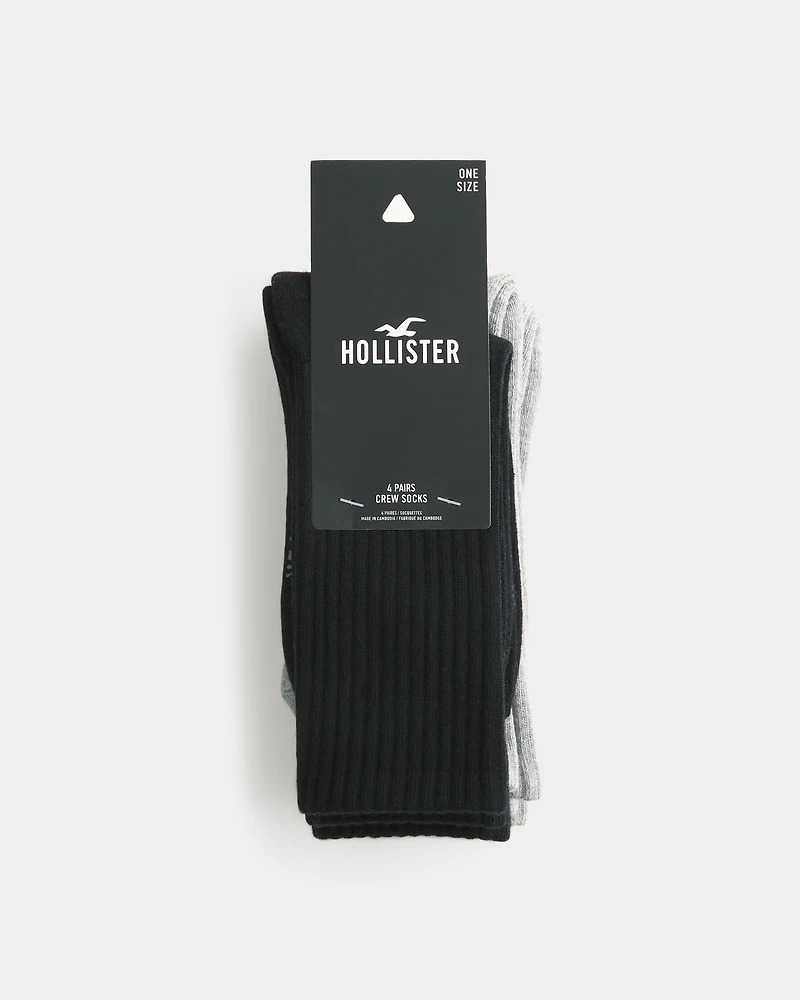 Crew Socks 4-Pack