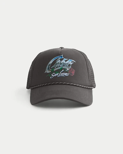 Cabo San Lucas Graphic Trucker Hat