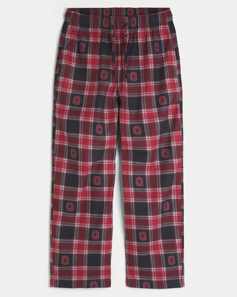 The Ohio State University Buckeyes Graphic Flannel Pants