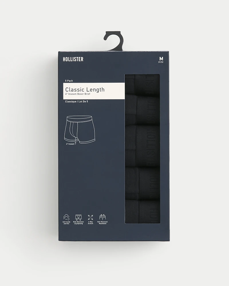 Classic Length Boxer Brief -Pack