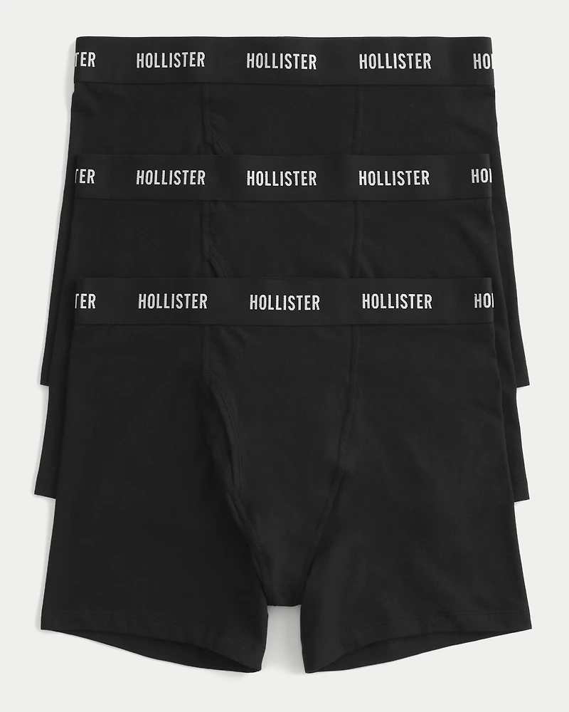 Longer-Length Fly Front Boxer Briefs -Pack