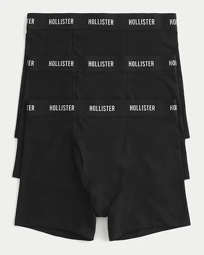 Longer-Length Fly Front Boxer Briefs -Pack