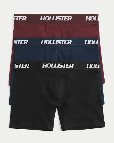 Longer-Length Boxer Briefs 3-Pack