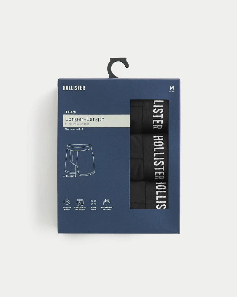 Longer-Length Boxer Brief -Pack