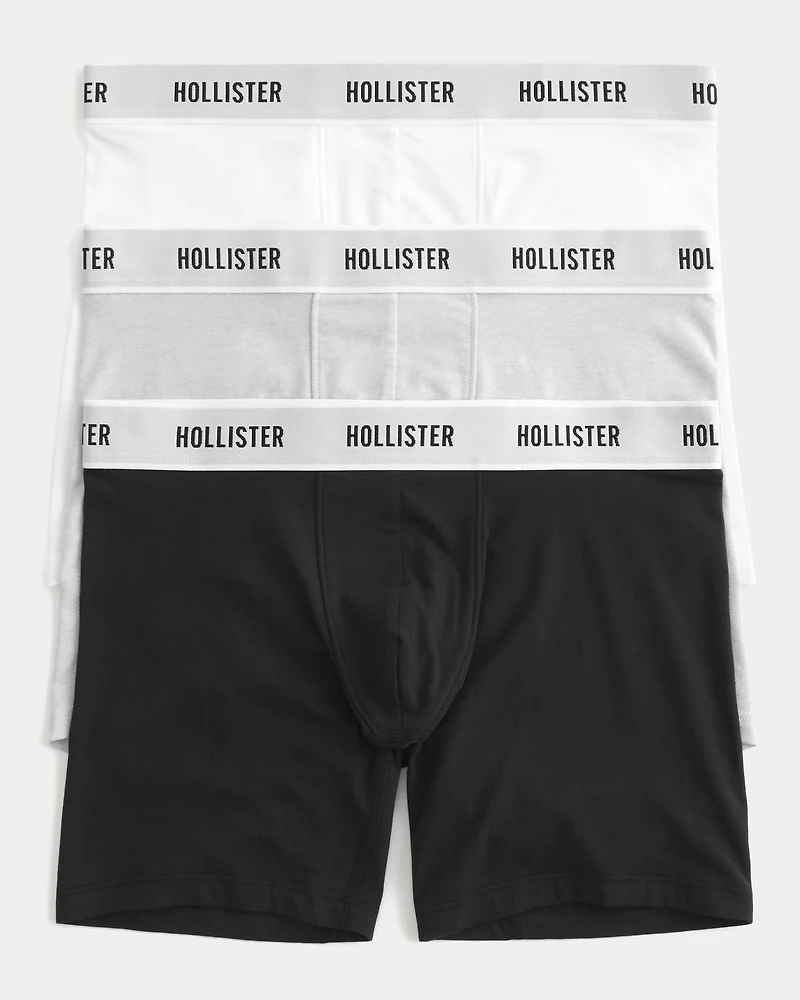 Longer-Length Boxer Briefs 3-Pack