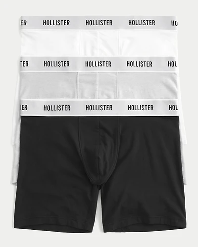 Longer-Length Boxer Briefs 3-Pack
