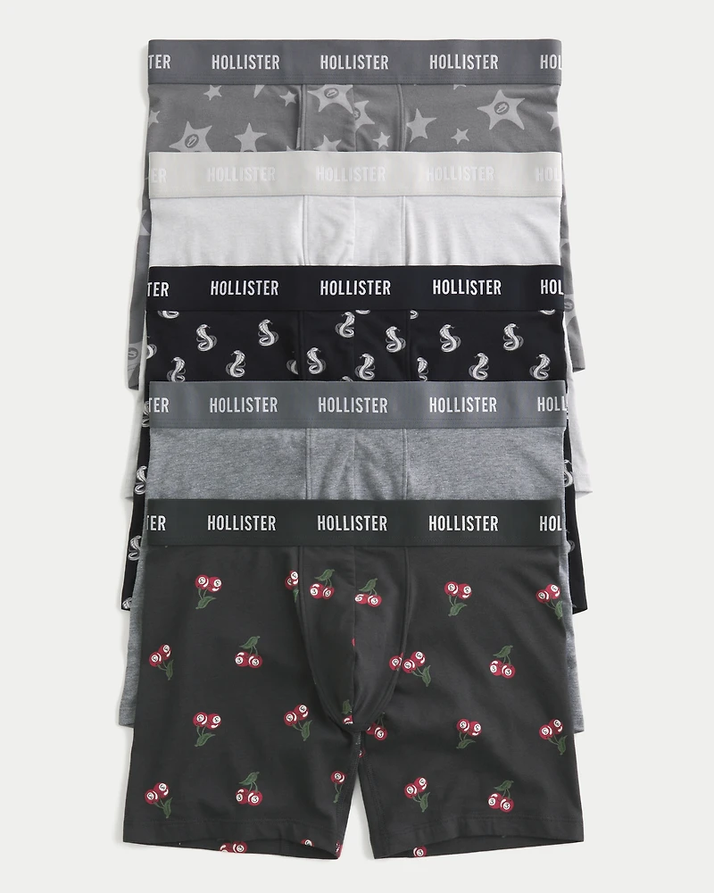 Longer-Length Boxer Briefs 5-Pack