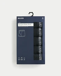 Classic Length Fly Front Boxer Brief -Pack