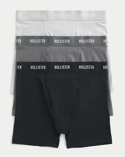 Longer-Length Fly Front Boxer Brief 3-Pack