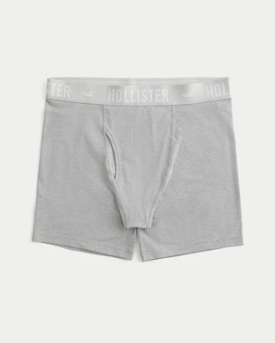 Longer-Length Fly Front Boxer Briefs