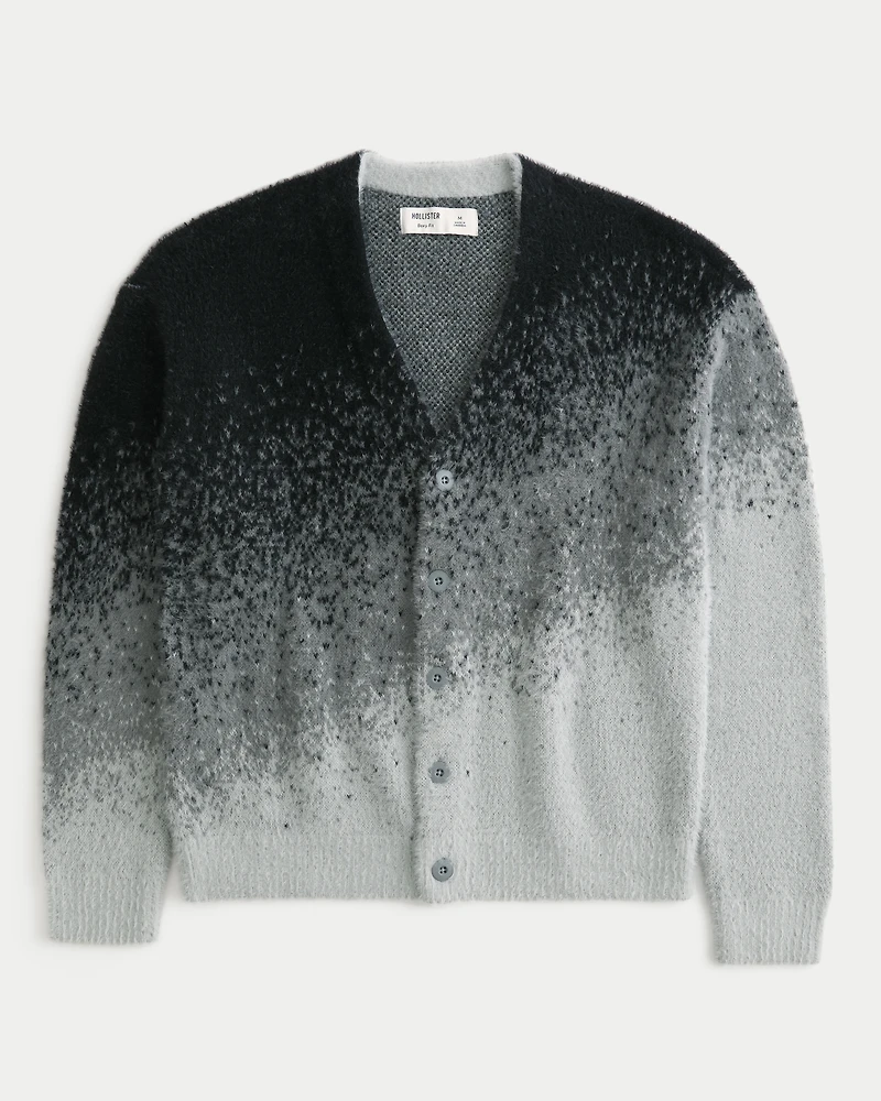 Boxy Fuzzy Cardigan