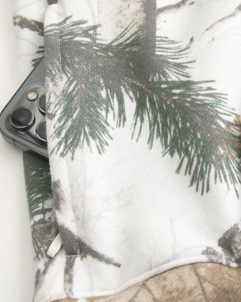 Boxy Camo Hoodie
