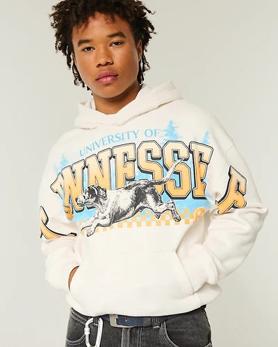Boxy University of Tennessee Volunteers Graphic Hoodie