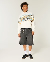 Boxy University of Tennessee Volunteers Graphic Hoodie