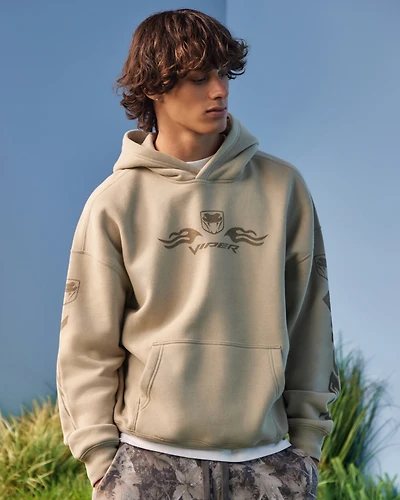 Boxy Dodge Viper Graphic Hoodie