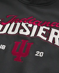 Boxy Indiana University Hoosiers Graphic Hoodie