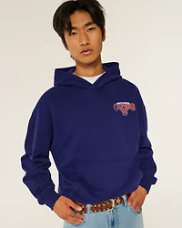 Boxy Syracuse University Orange Graphic Hoodie