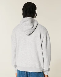 Boxy Virginia Tech Hokies Graphic Hoodie