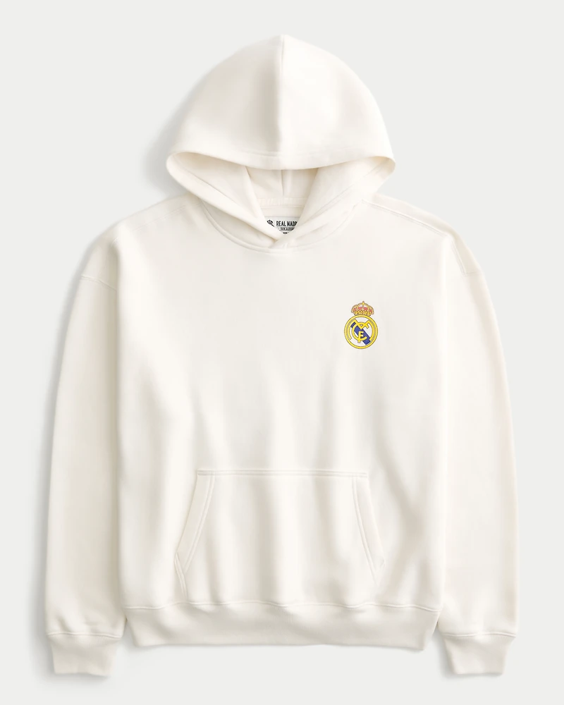 Boxy Real Madrid CF Graphic Hoodie