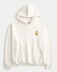 Boxy Real Madrid CF Graphic Hoodie