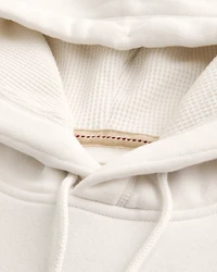 Waffle-Lined Laguna Graphic Surf Crew Hoodie