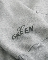 Boxy Zip-Up Michigan State University Spartans Graphic Hoodie