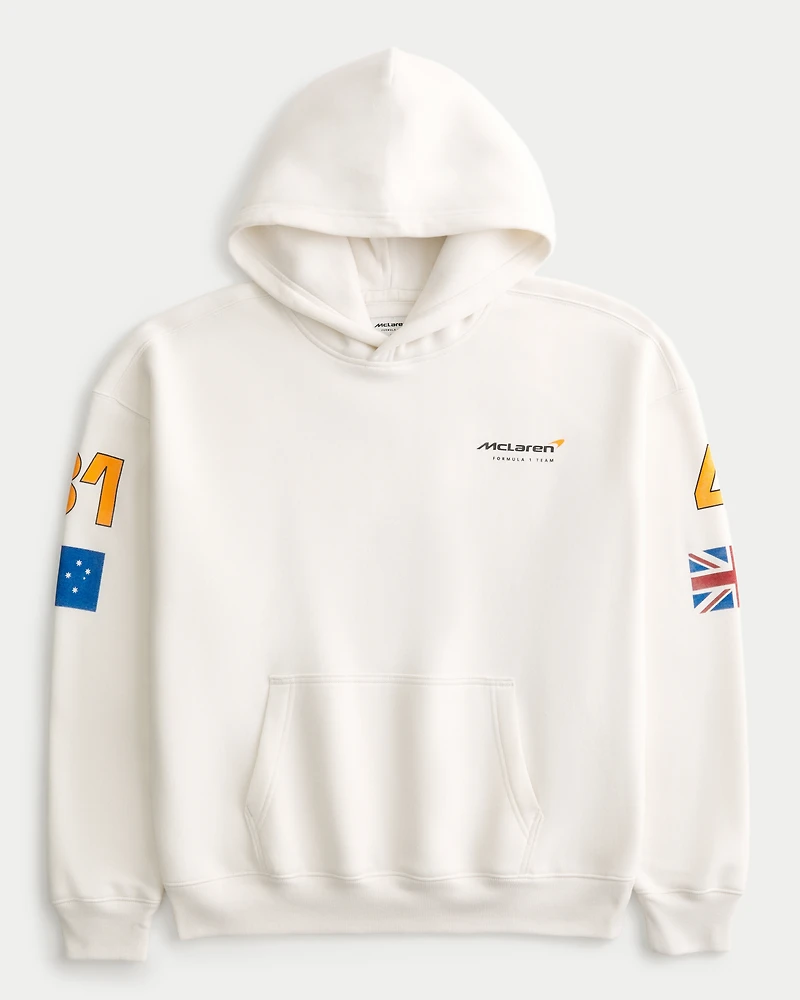 Boxy McLaren Graphic Hoodie