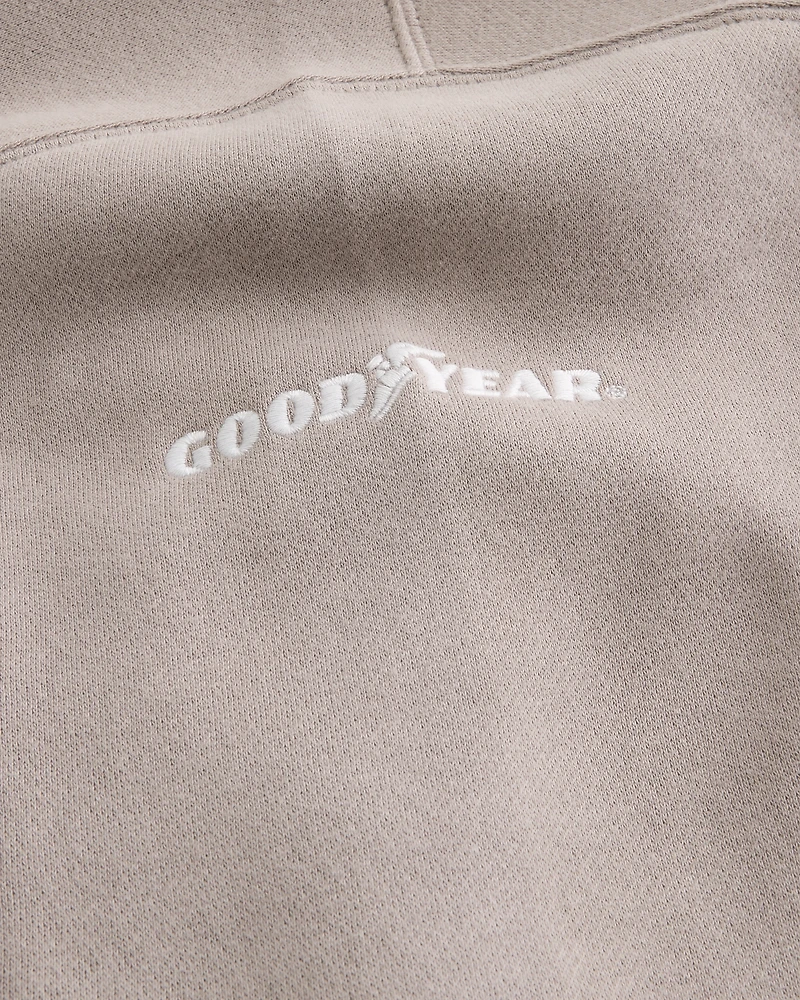 Boxy Zip-Up NASCAR Graphic Hoodie