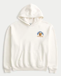 Boxy University of Kentucky Wildcats Graphic Hoodie