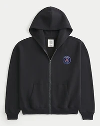 Paris Saint-Germain F.C. Graphic Zip-Up Hoodie