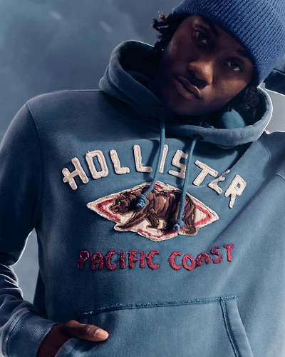 Holiday Vault Release Logo Graphic Hoodie