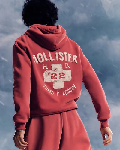 Holiday Vault Release Logo Graphic Hoodie