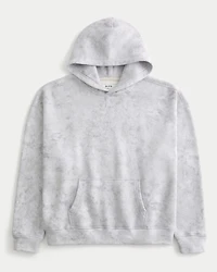 Boxy Wash Effect Hoodie