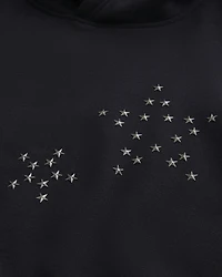 Boxy Star Detail Hoodie