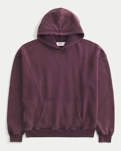 Boxy Seamed Hoodie