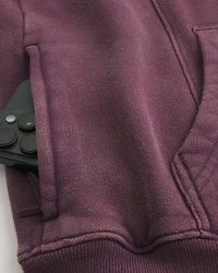 Boxy Seamed Hoodie