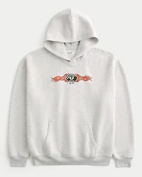 Boxy Shelby Cobra Graphic Hoodie