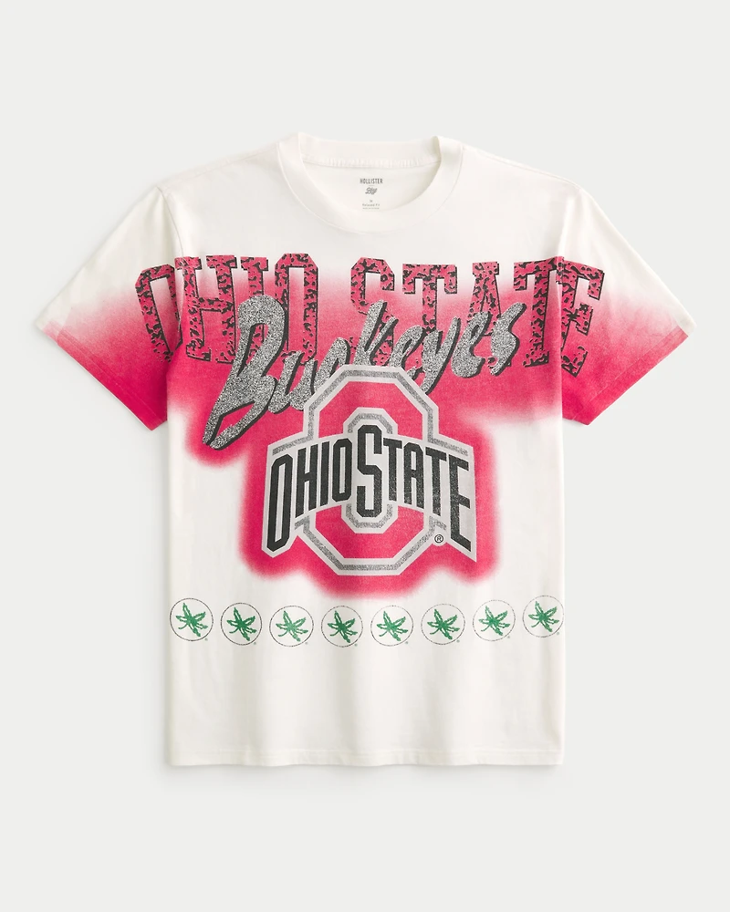 Relaxed Ohio State Buckeyes Graphic Tee