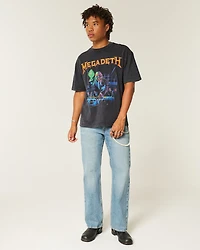 Boxy Megadeth Tour Graphic Tee