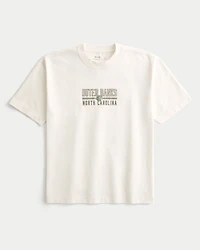 Boxy Heavyweight Outer Banks Graphic Tee