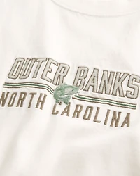 Boxy Heavyweight Outer Banks Graphic Tee