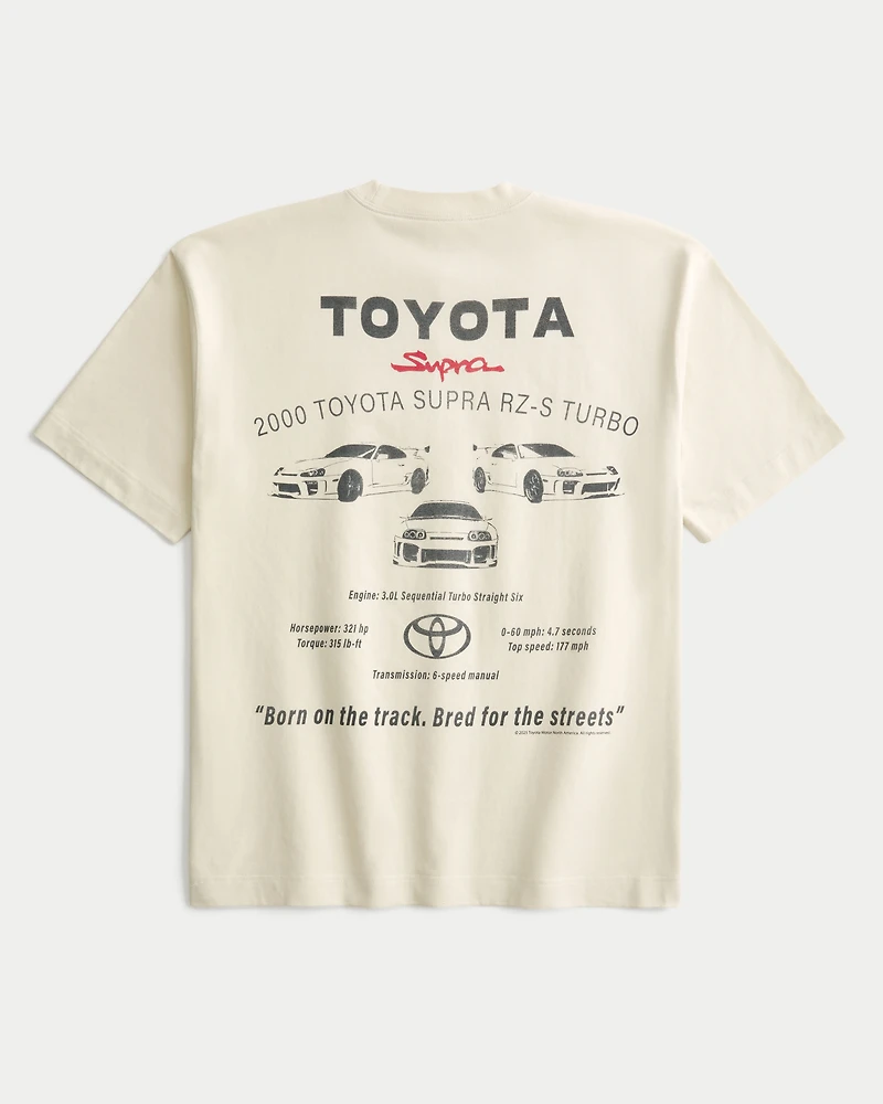 Boxy Heavyweight Toyota Supra Graphic Tee