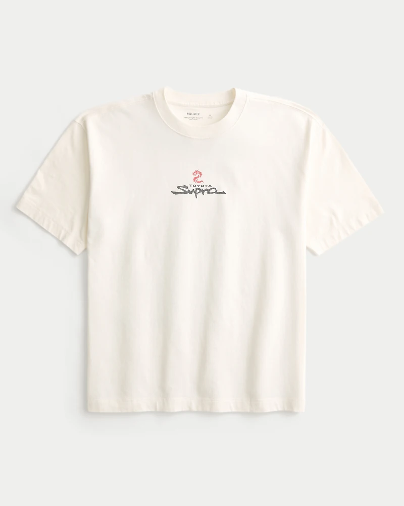 Boxy Heavyweight Toyota Supra Graphic Tee