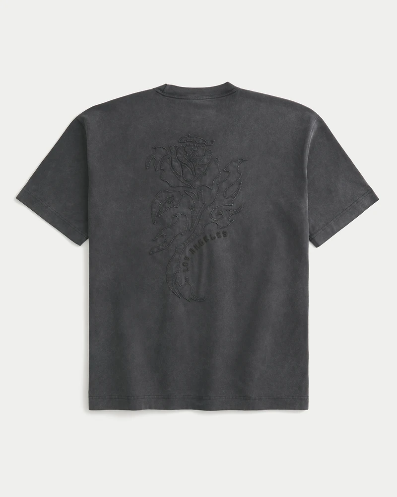 Boxy Heavyweight Los Angeles Graphic Tee