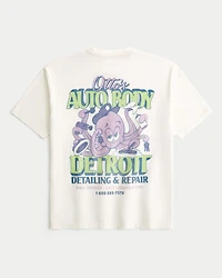 Boxy Otto's Auto Body Graphic Tee
