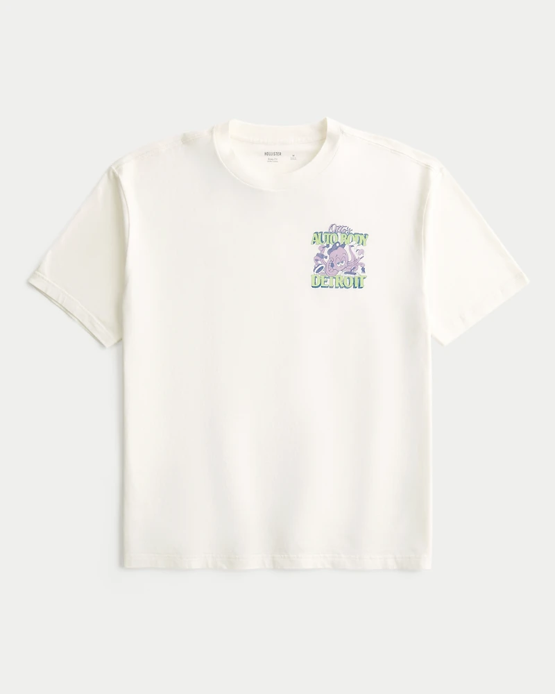 Boxy Otto's Auto Body Graphic Tee